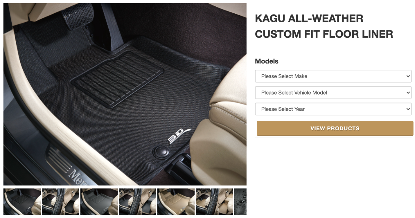 Buy KAGU All-Weather Custom Fit Floor Liner online